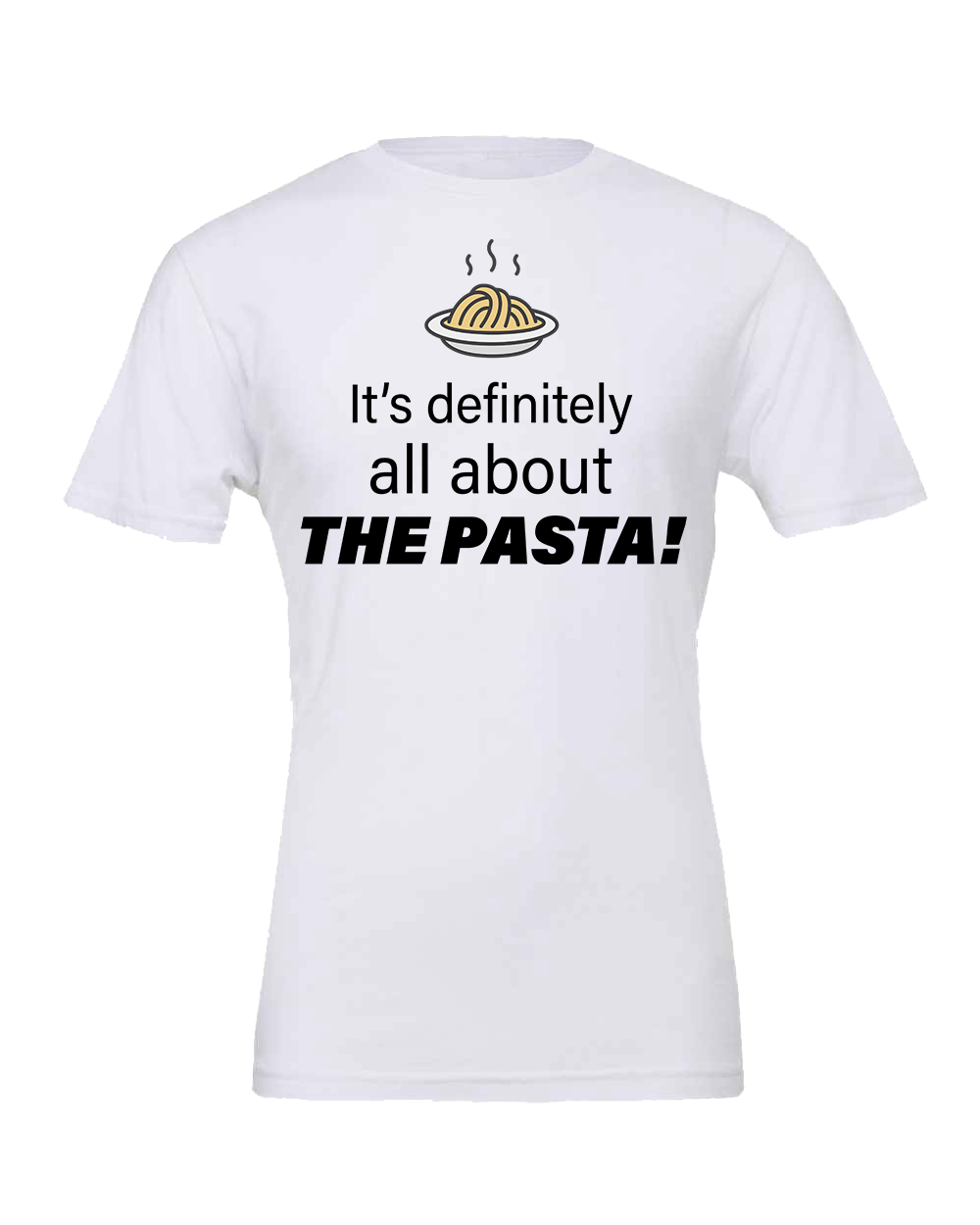 Pasta Lovers unite! custom T-shirts