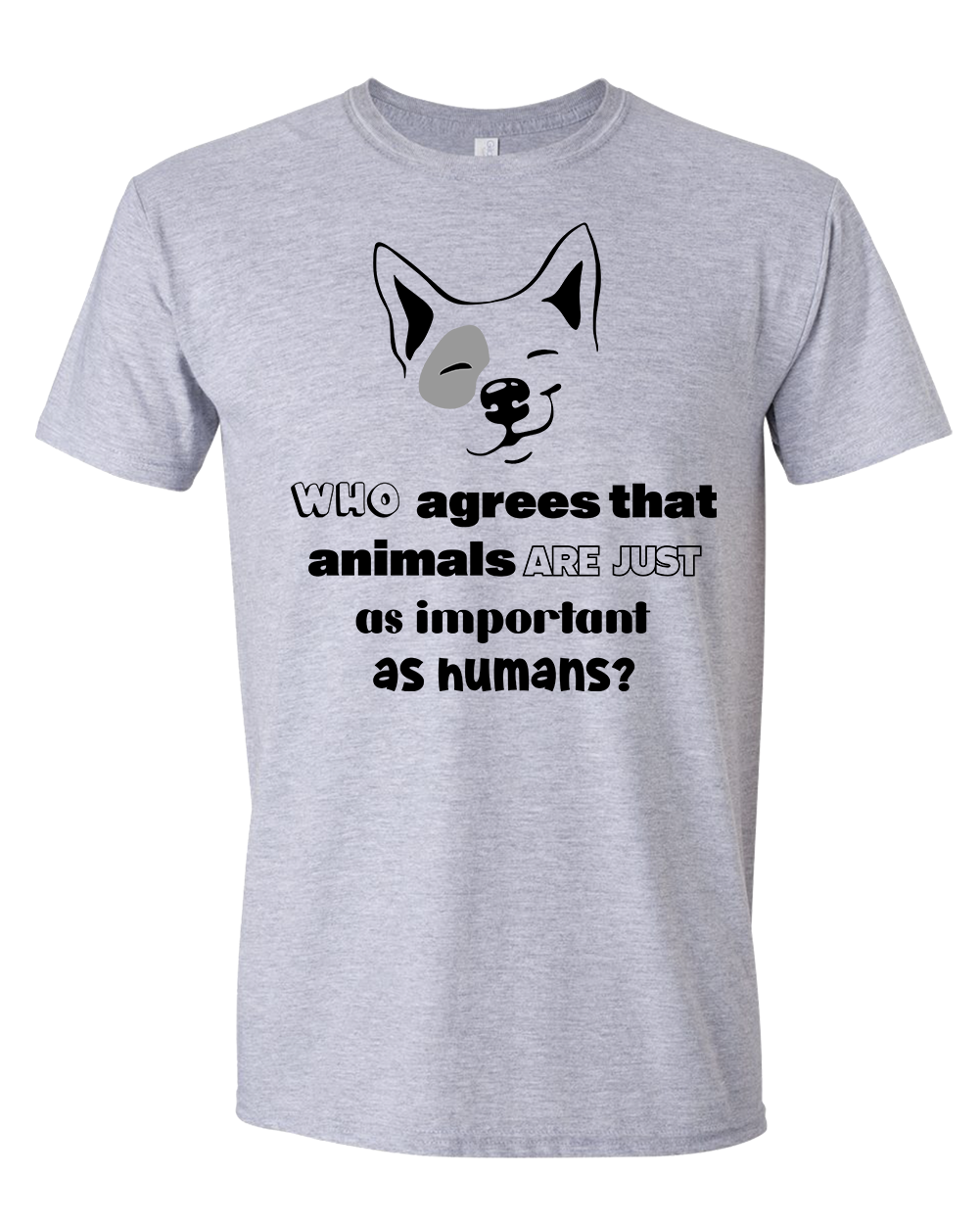 Animals lovers unite! Animals are important T-Shirt
