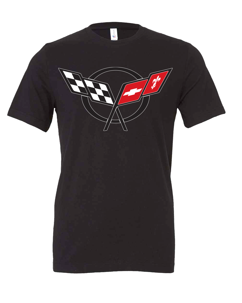 C5 Corvette Flags T-Shirt
