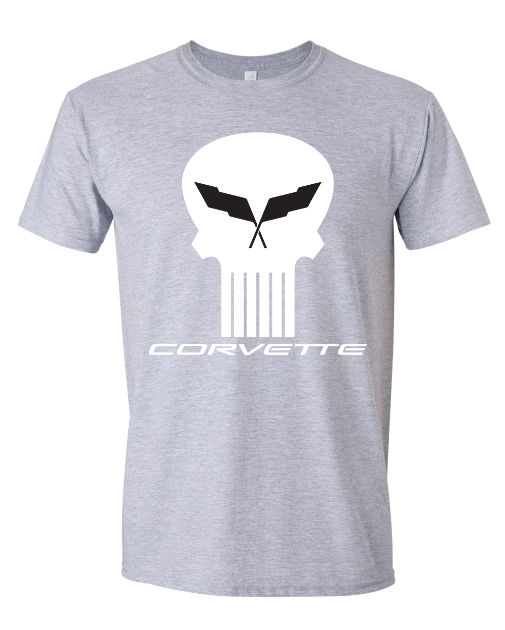 The Chevrolet Z06 Corvette - Skull tee a perfect fit for fans of Corvette cars! T-Shirt