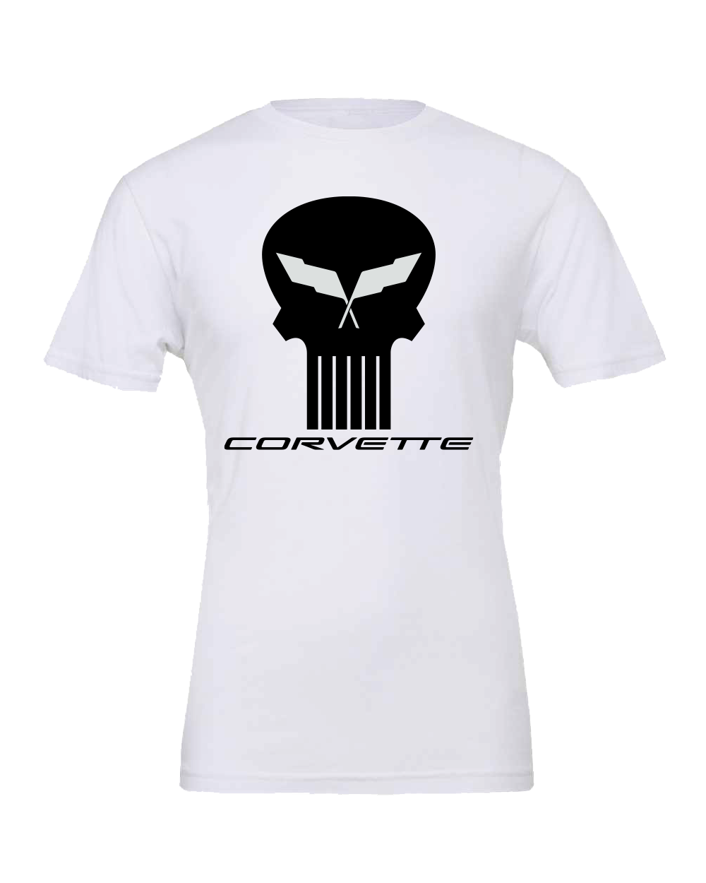 The Chevrolet Z06 Corvette - Skull tee a perfect fit for fans of Corvette cars! T-Shirt