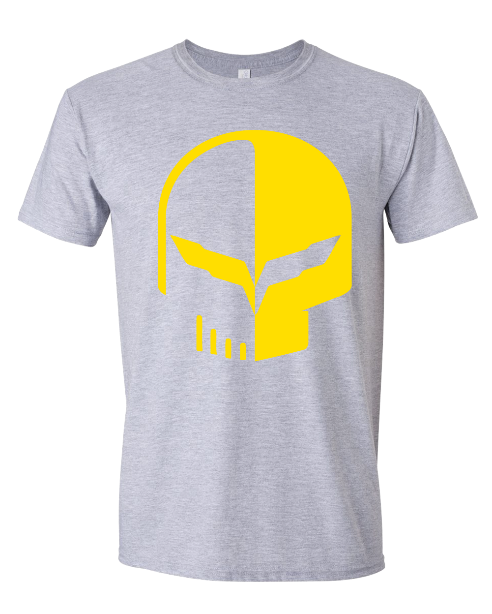 Chevrolet Corvette racing team skull T-Shirt