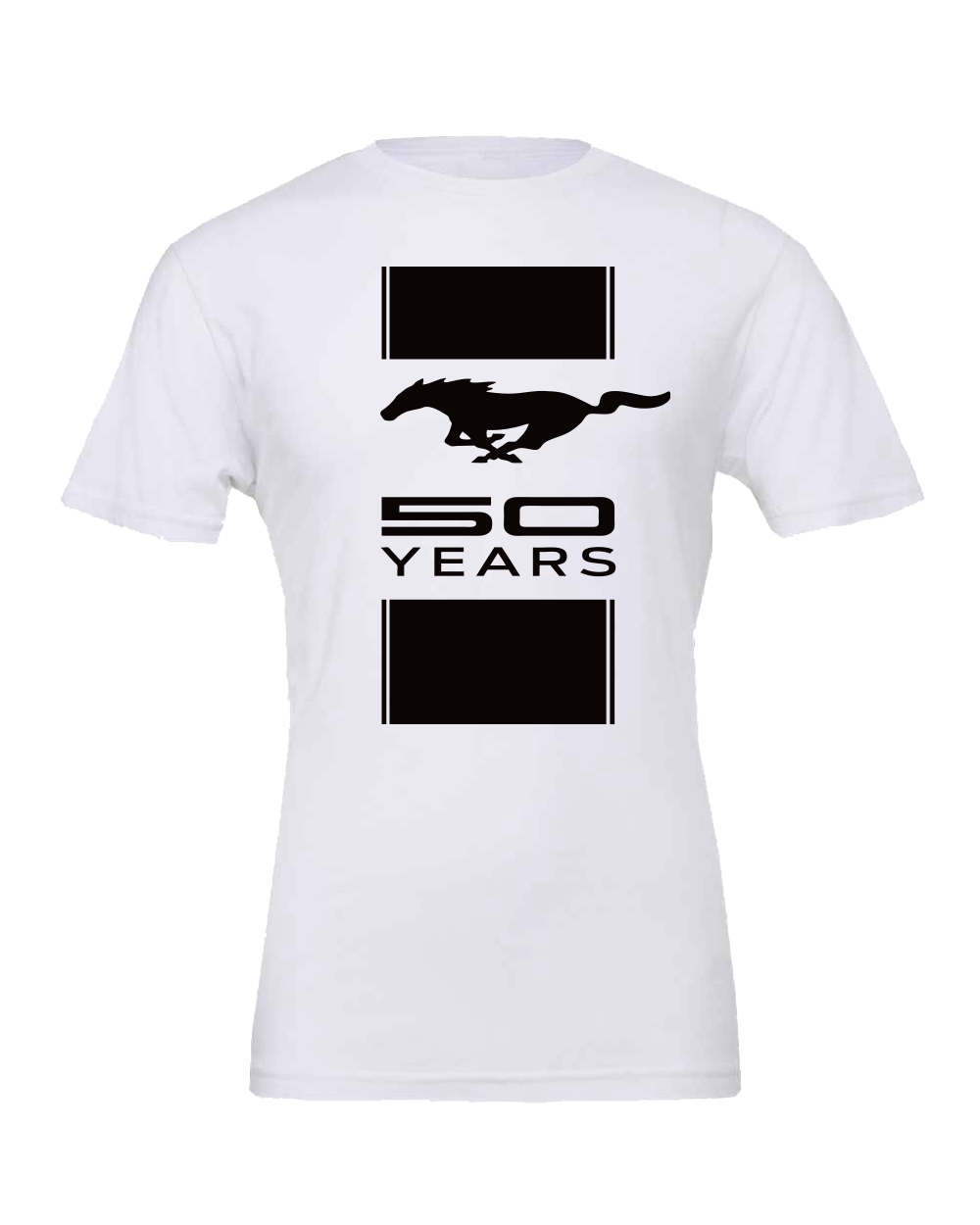 The Ford Mustang 50th year anniversary T-Shirt