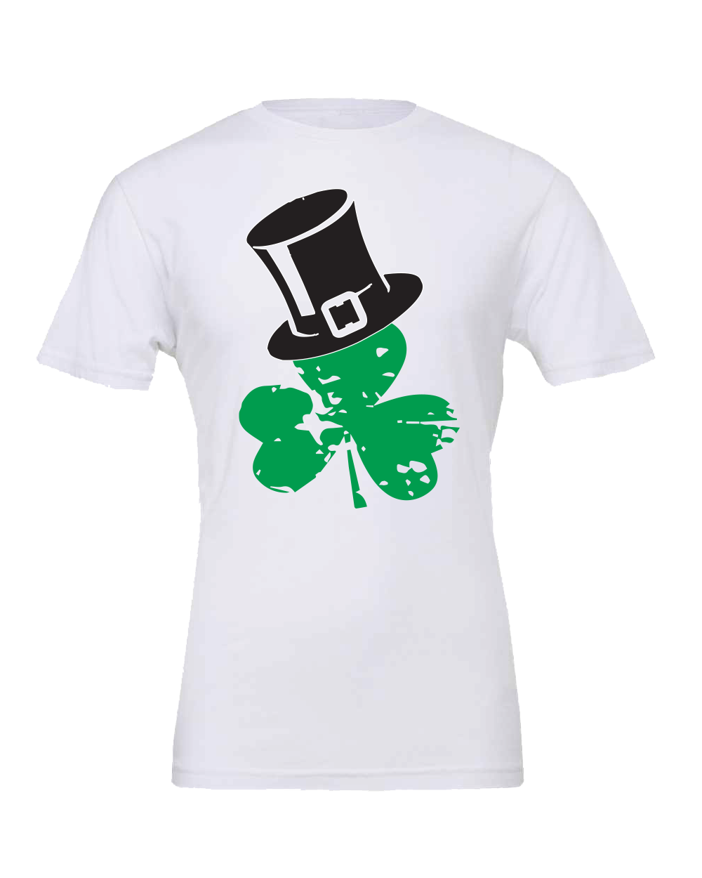 Hat Clover Luck of the Irish T-shirt