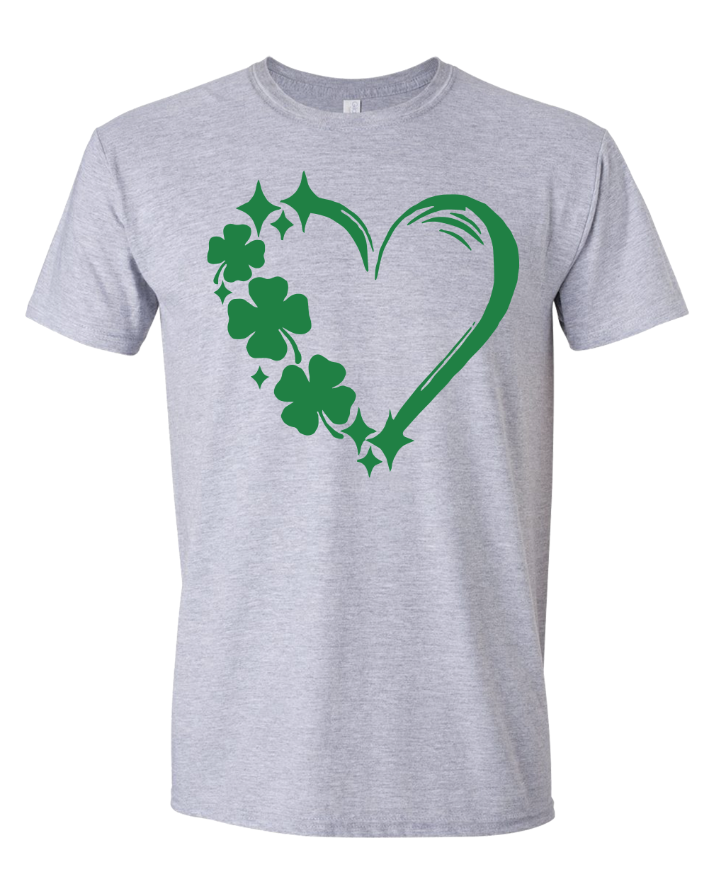 Hearts Clover Lucky, Luck of the Irish T-shirt