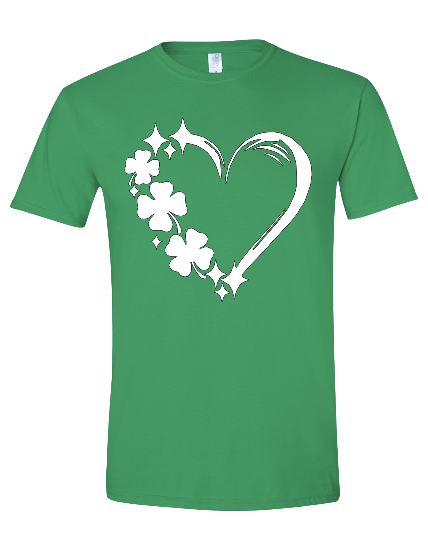 Hearts Clover Lucky, Luck of the Irish T-shirt