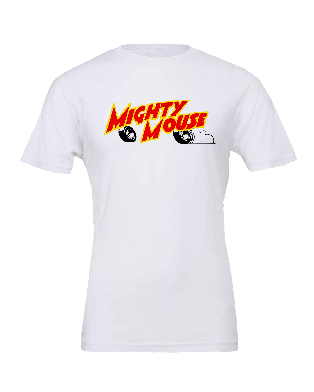 Mighty Mouse Car T-shirt | Mouse motors Unite!