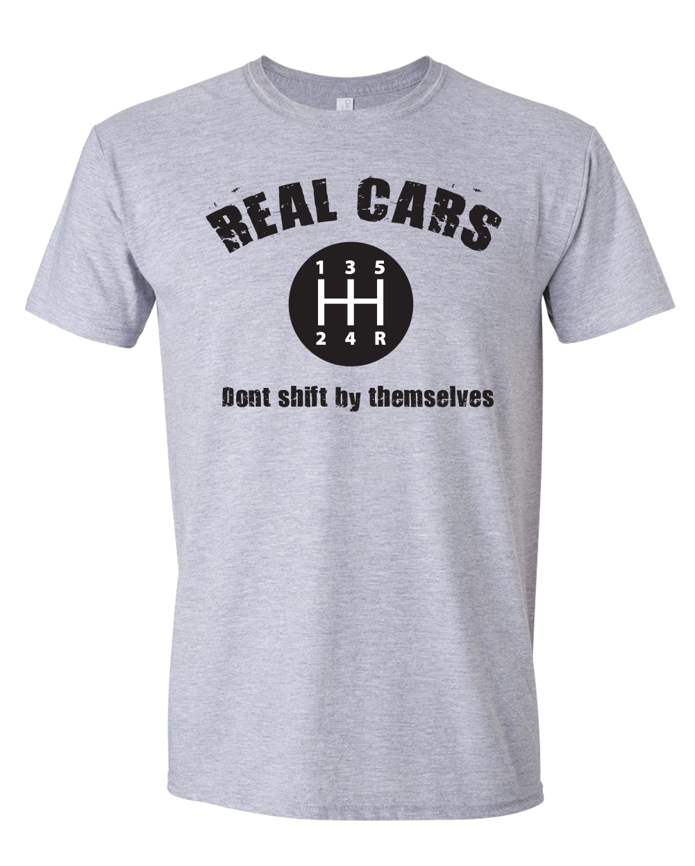 Manual shifting 4-speed, 5-speed, 6-speed T-shirts
