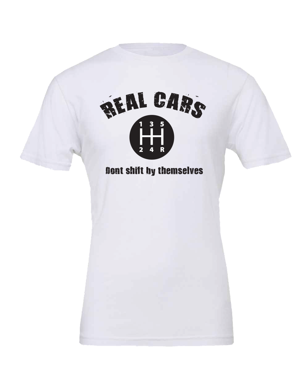 Manual shifting 4-speed, 5-speed, 6-speed T-shirts
