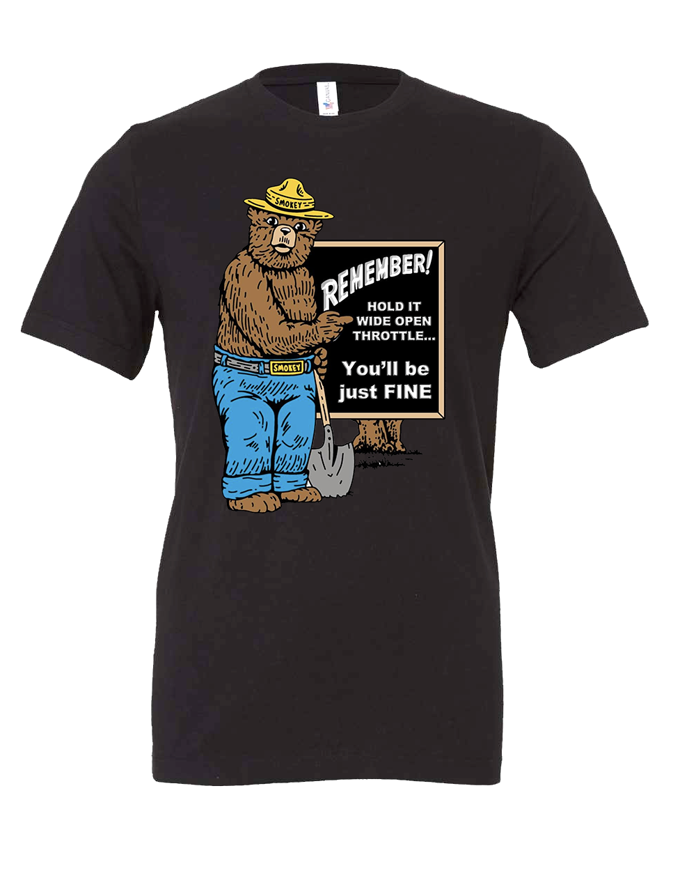 Smokey the Bear Racing T-Shirt