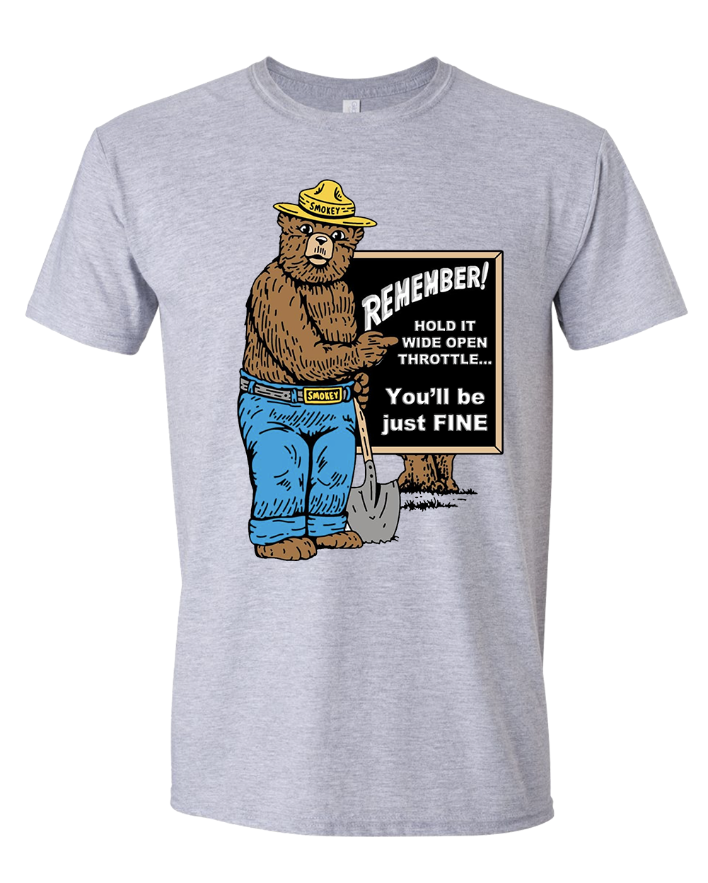 Smokey the Bear Racing T-Shirt