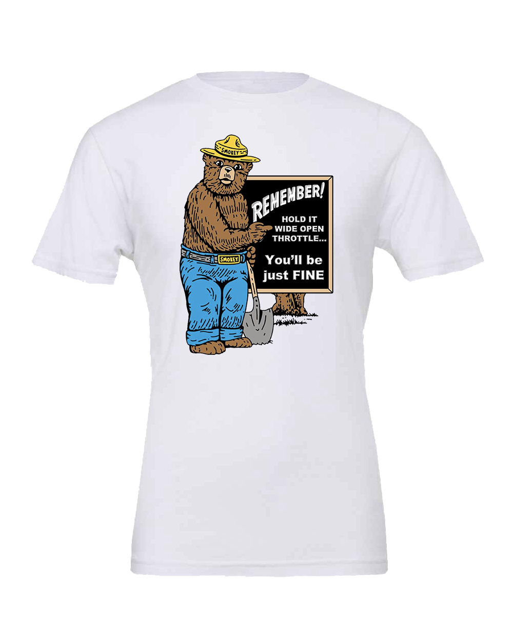 Smokey the Bear Racing T-Shirt