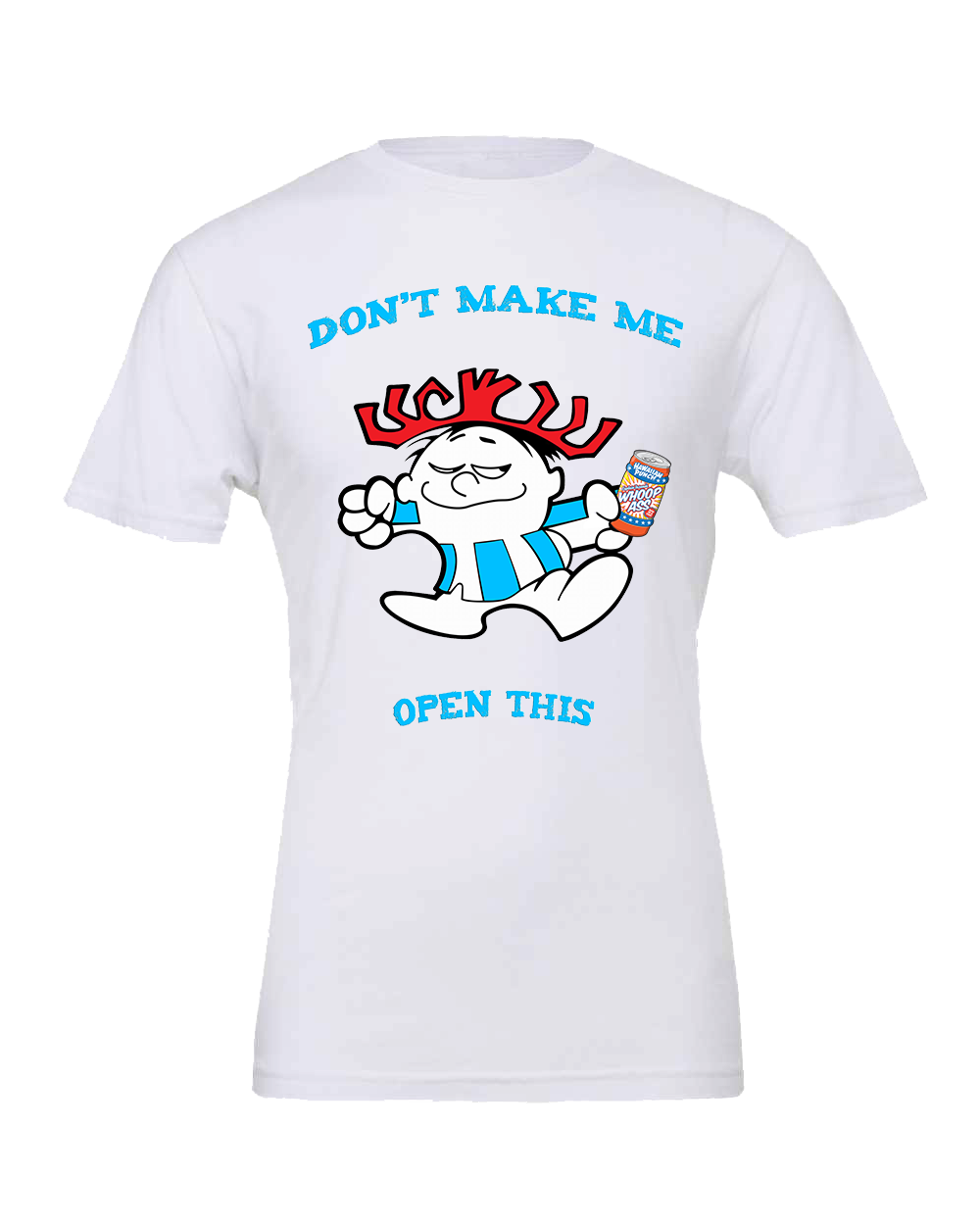 Hawaiian Punch Tee Shirt - Punchy Cartoon Mascot Shirt