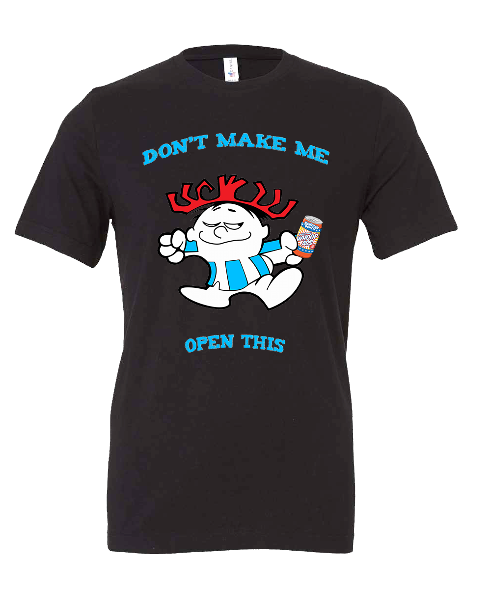 Hawaiian Punch Tee Shirt - Punchy Cartoon Mascot Shirt