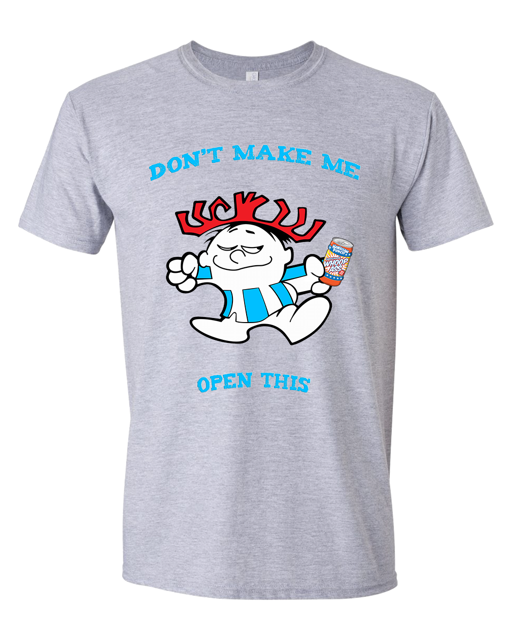 Hawaiian Punch Tee Shirt - Punchy Cartoon Mascot Shirt