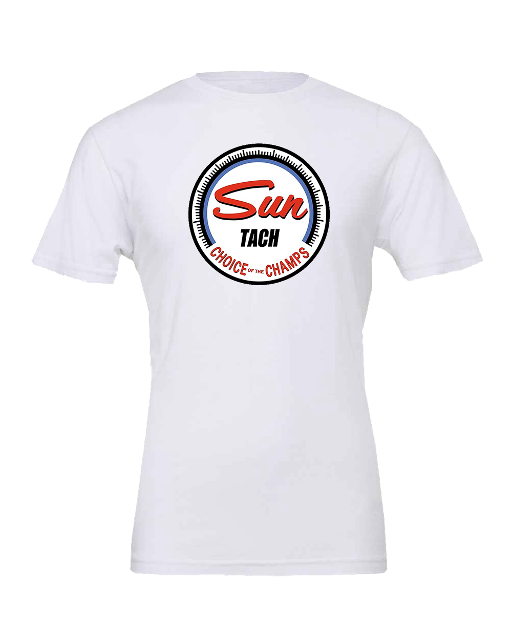 Sun Tachometer - Choice of champions car T-shirt